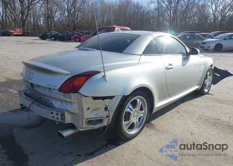 2002 Lexus Sc 430 из США, поврежденный, VIN JTHFN48Y120034477
